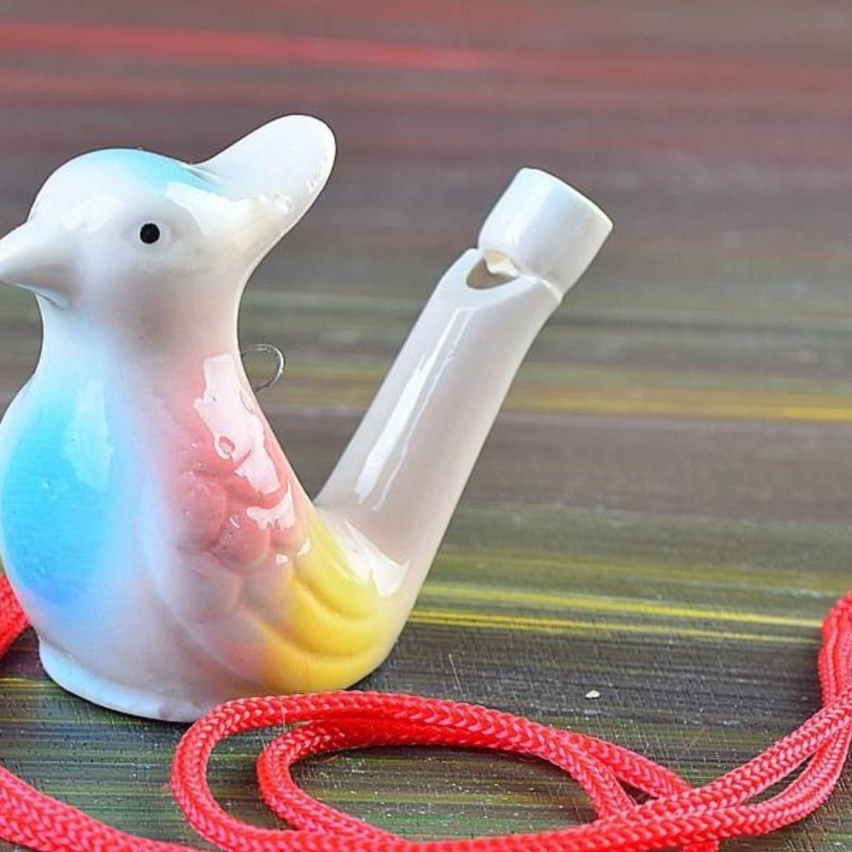 Baby Nursery Decor Ideas - Ceramic Bird Whistle Children's Toy Baby