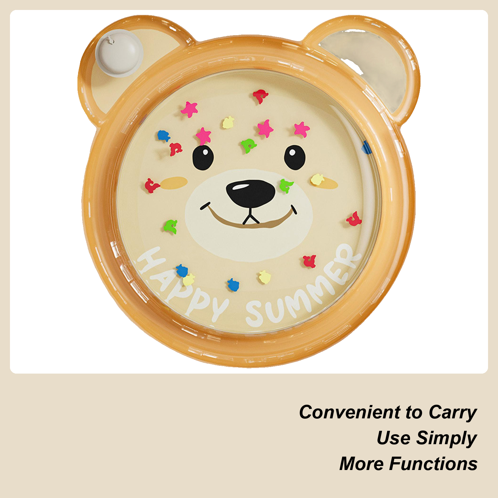 Baby Nursery Water - Inflatable Baby Water Mat Sensory Play