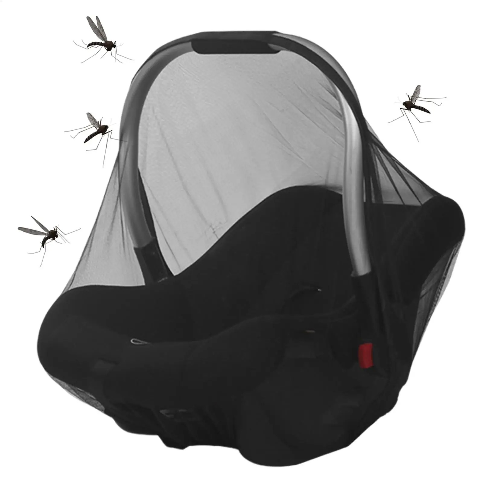 Baby Nursery Basket - Baby Stroller Basket Mosquito Net Newborn