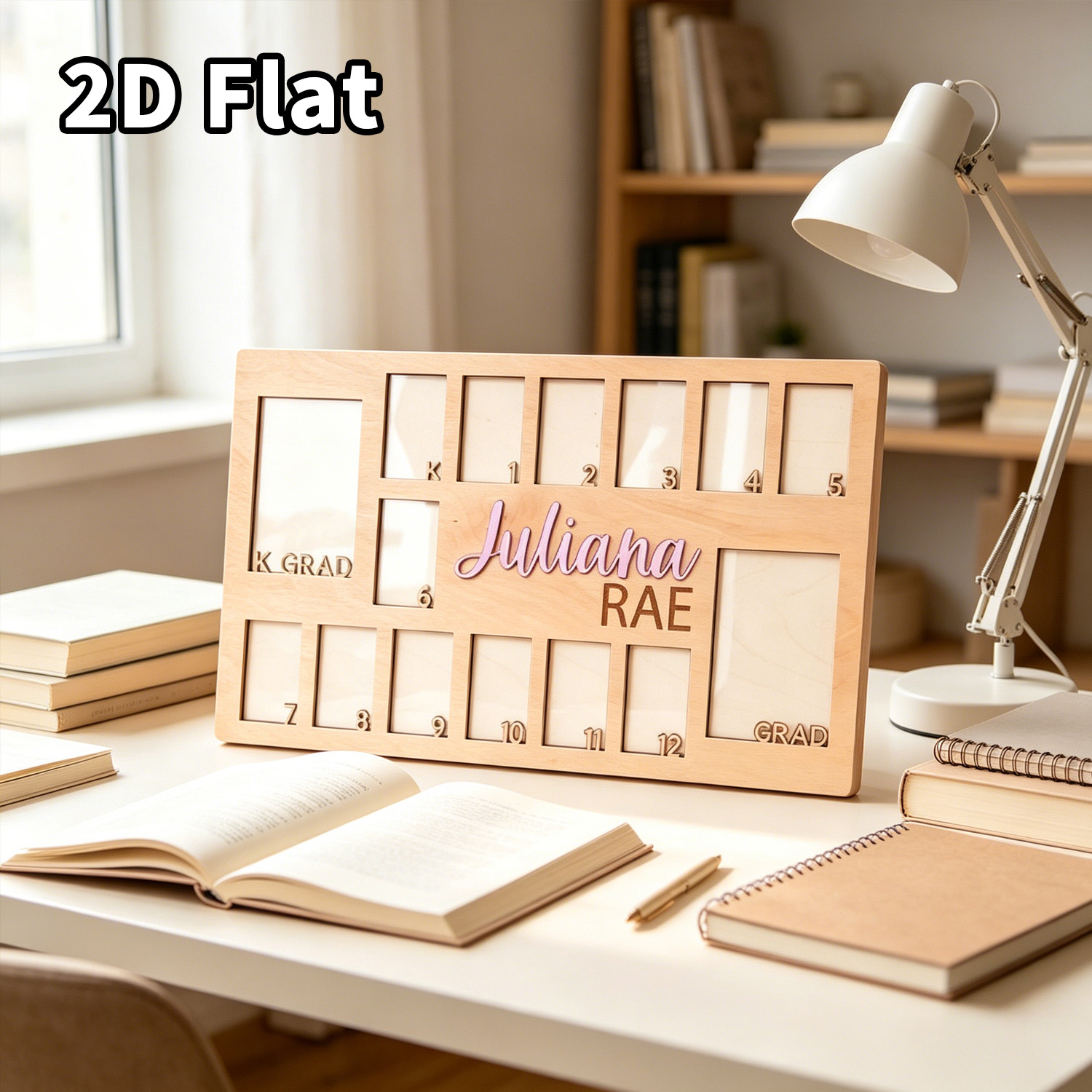 Baby Nursery Home - 1Pc Custom Grade Photo Frame Wooden