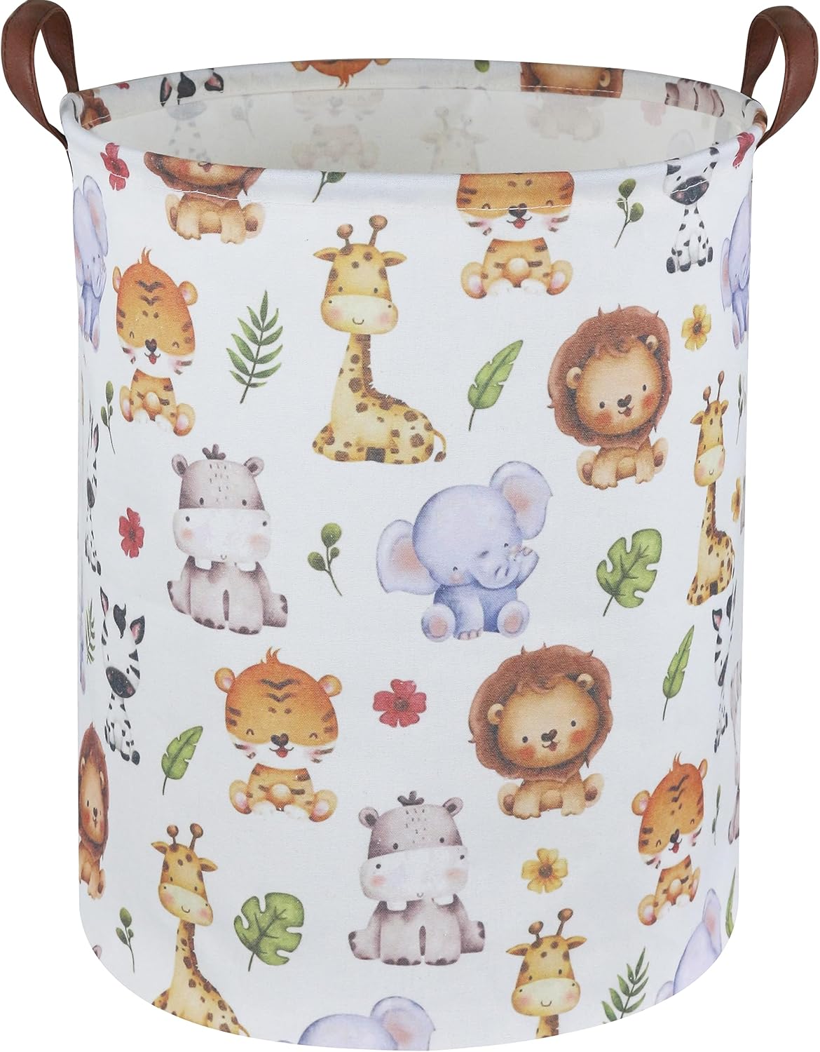 Baby Nursery Organizer - Kids Laundry Hamper,Baby Laundry Basket Animal