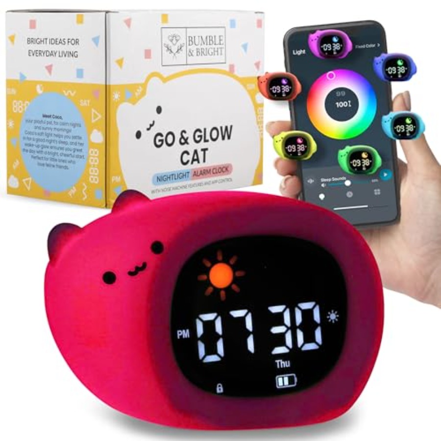 Sound Sleep Trainer Clock - Sleep Trainer with App Control -