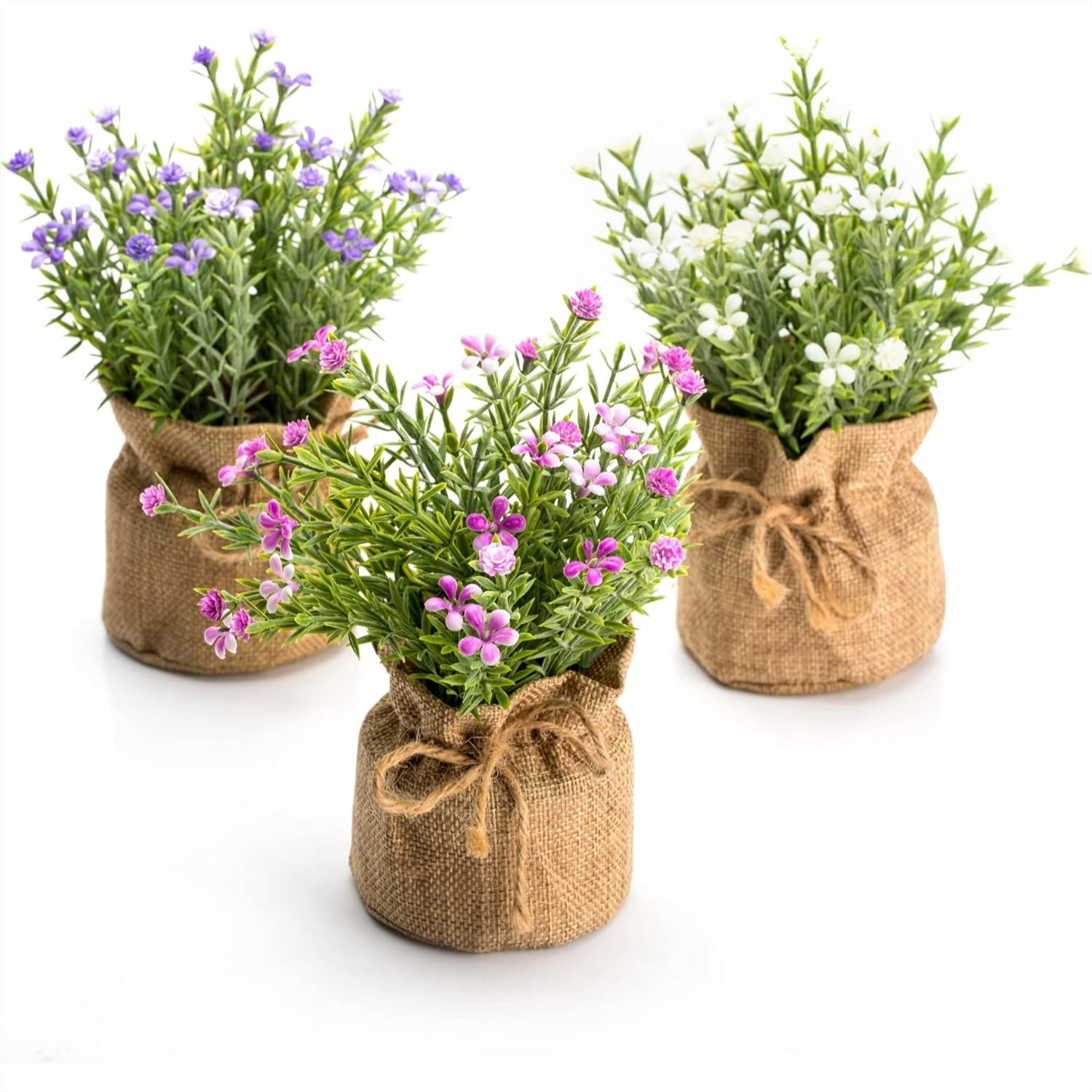 Baby Bookshelf Small - 3Pcs Babys Breath Artificial Flowers In