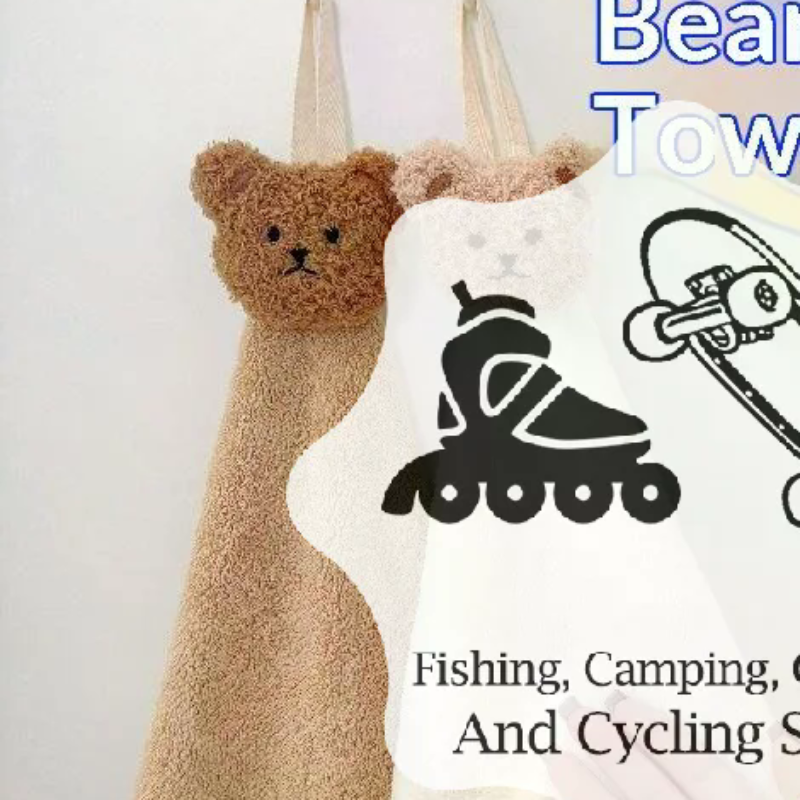 Baby Nursery Water - Children Cartoon Hand Towels Quick Dry