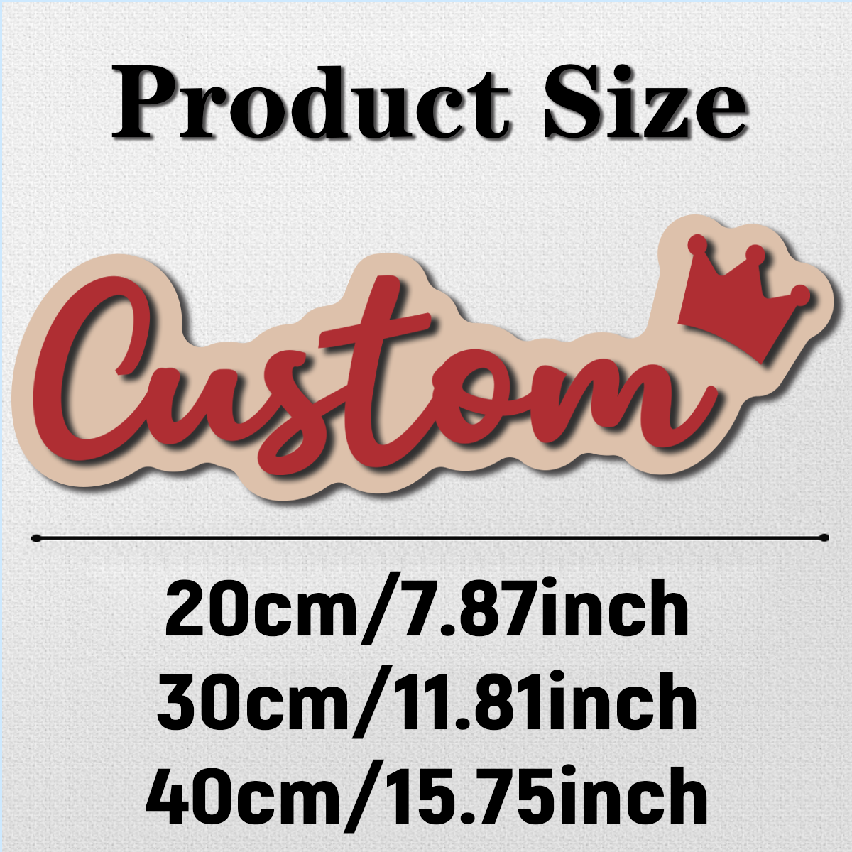 Custom Name Crown Sign Persona - Baby Nursery Home avis et prix