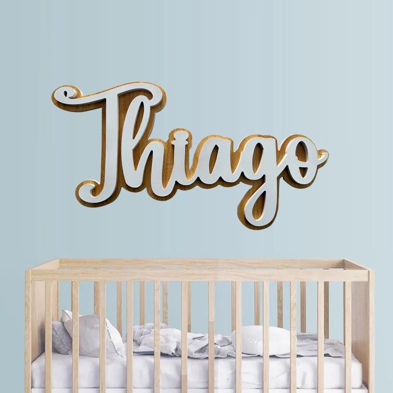 Customizable Layered Baby Name - Baby Nursery Decor Ideas avis et prix