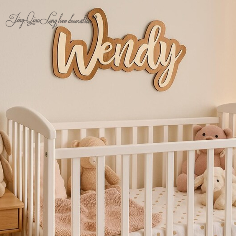 Customizable Layered Baby Name - Baby Nursery Decor Ideas avis et prix