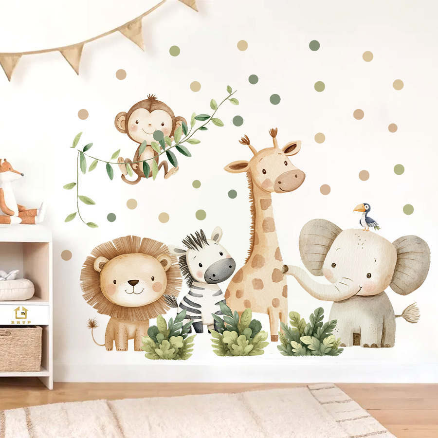 Boho Forest Animals Wall Stick - Baby Nursery Set Furniture avis et prix
