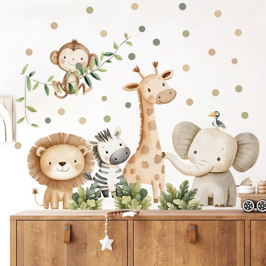 Boho Forest Animals Wall Stick - Baby Nursery Set Furniture avis et prix