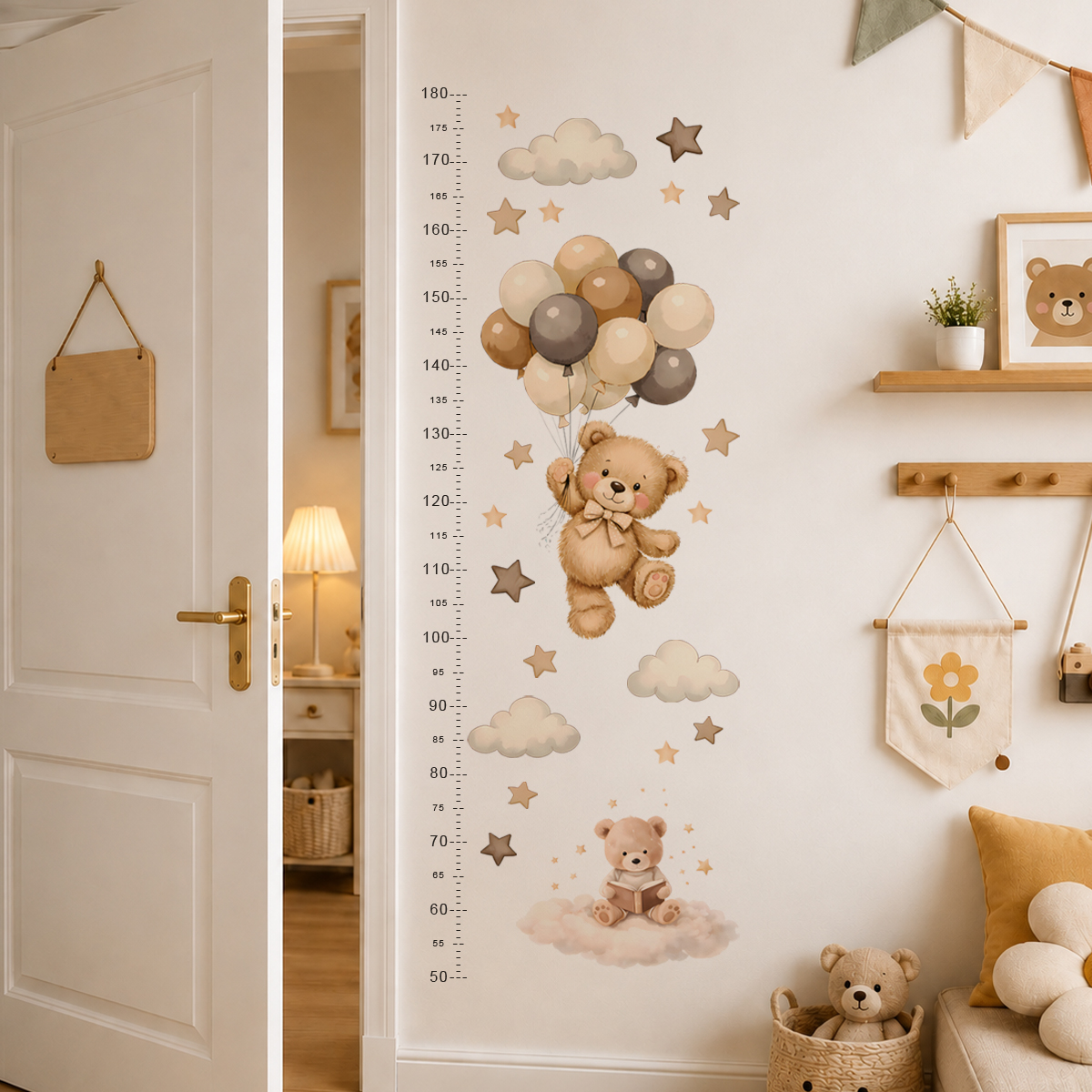 Bohemia Cute Bear Height Chart - Baby Nursery Set Furniture avis et prix