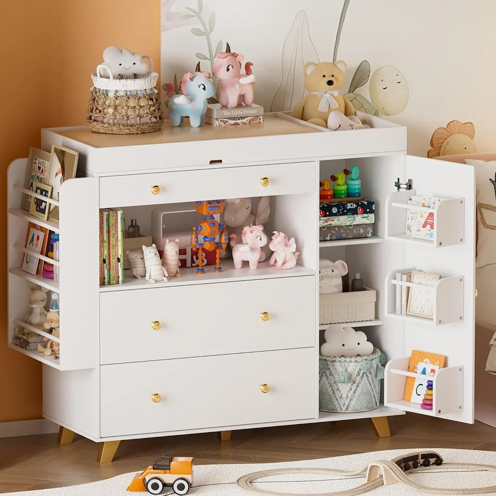 Nursery Dresser, Baby Changing - Baby Nursery Dresser Changing Table avis et prix