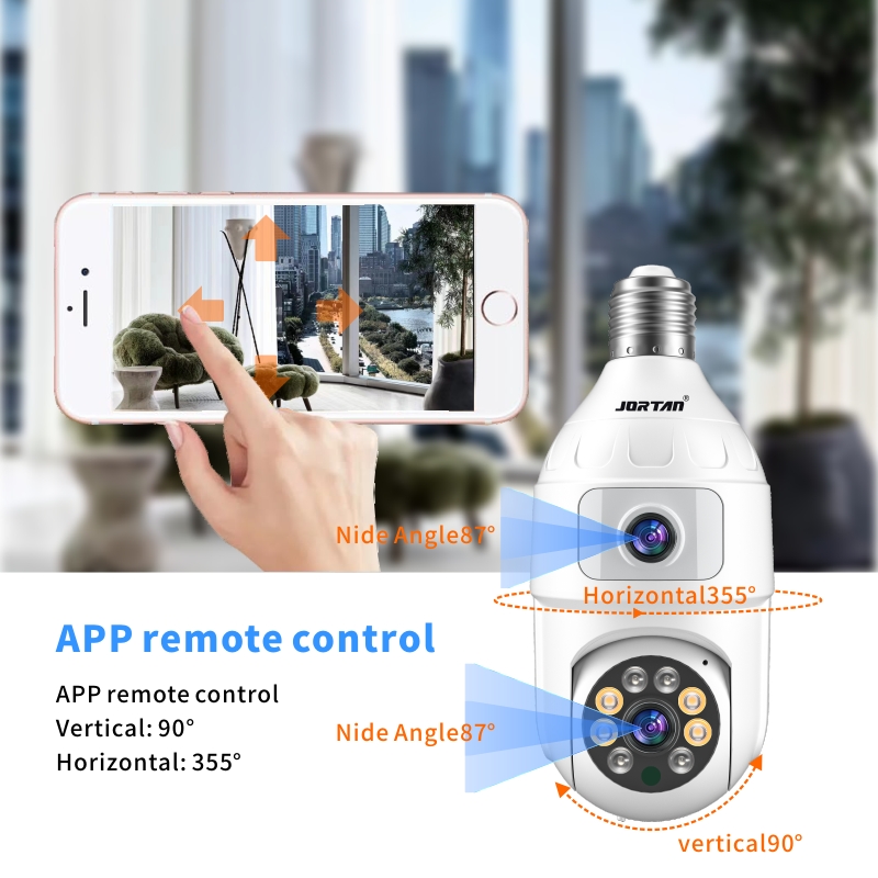 4MP Bulb E27 Dual Lens 360 Ind - Baby Monitor Split Screen avis et prix