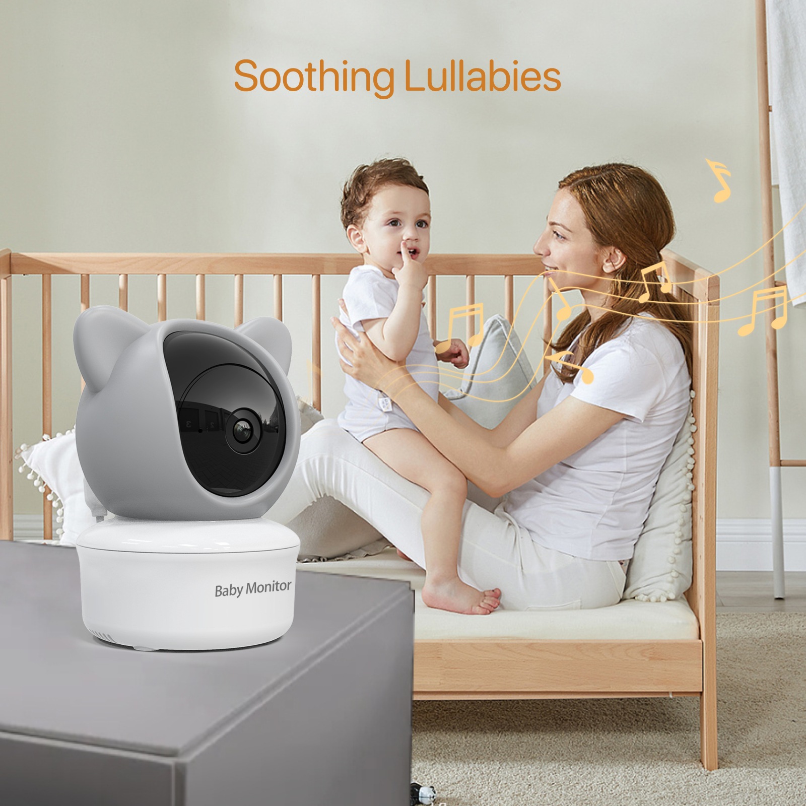 5 Inch Video Baby Monitor with - Baby Monitor Split Screen avis et prix