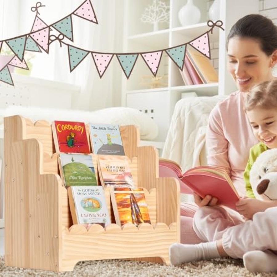 Bookshelf Storage 3-Tier Book  - Baby Bookshelf Small avis et prix