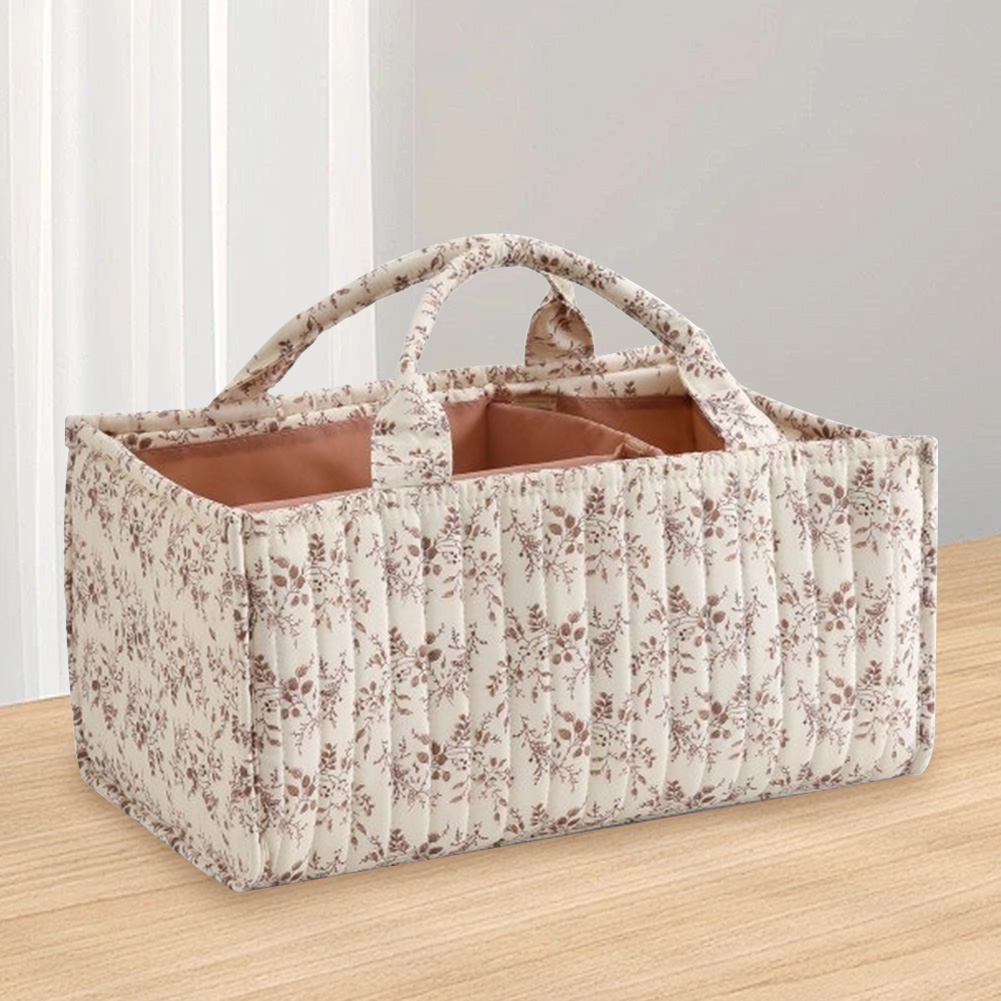 Floral Nursery Storage Basket  - Baby Nursery Essentials avis et prix