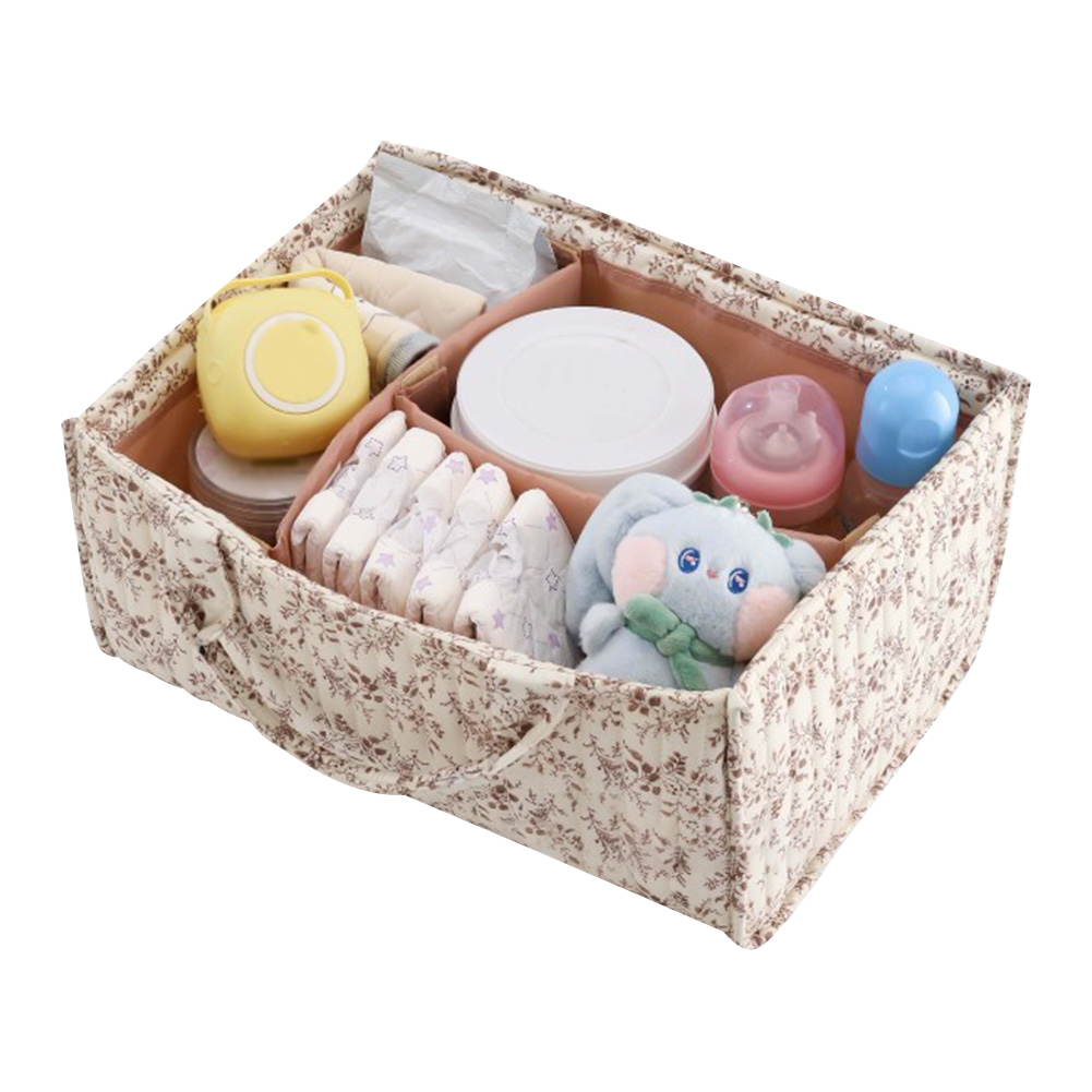 Floral Nursery Storage Basket  - Baby Nursery Essentials avis et prix
