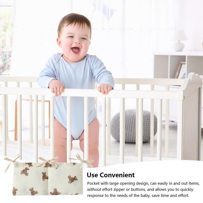 Baby Crib Organizer Cot Caddy  - Baby Nursery Organizer avis et prix