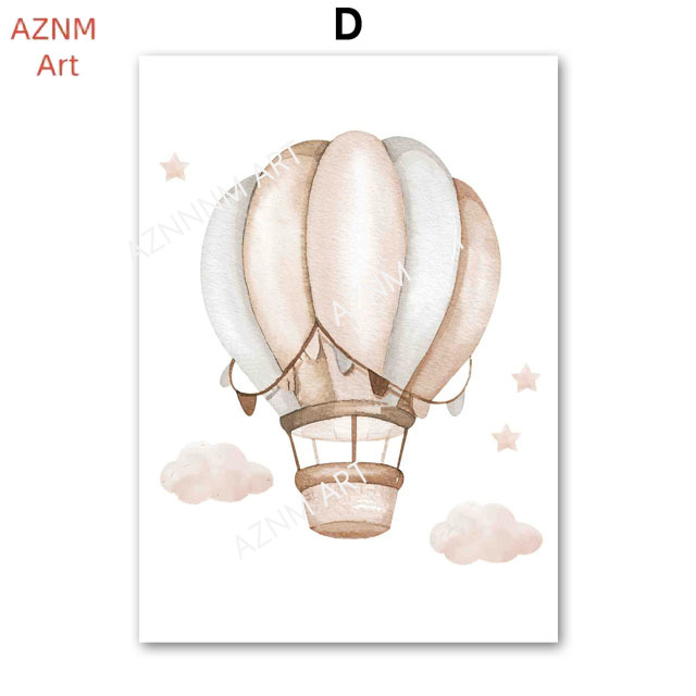 Elephant Balloon Rainbow Moon  - Baby Nursery Home avis et prix