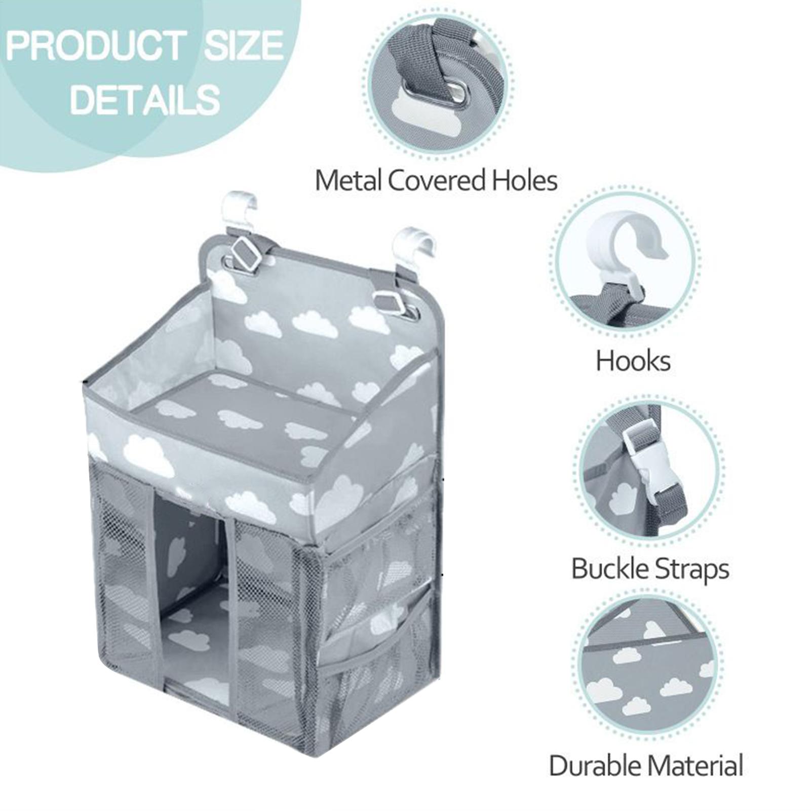 Crib Diaper Organizer Waterpro - Baby Nursery Organizer avis et prix