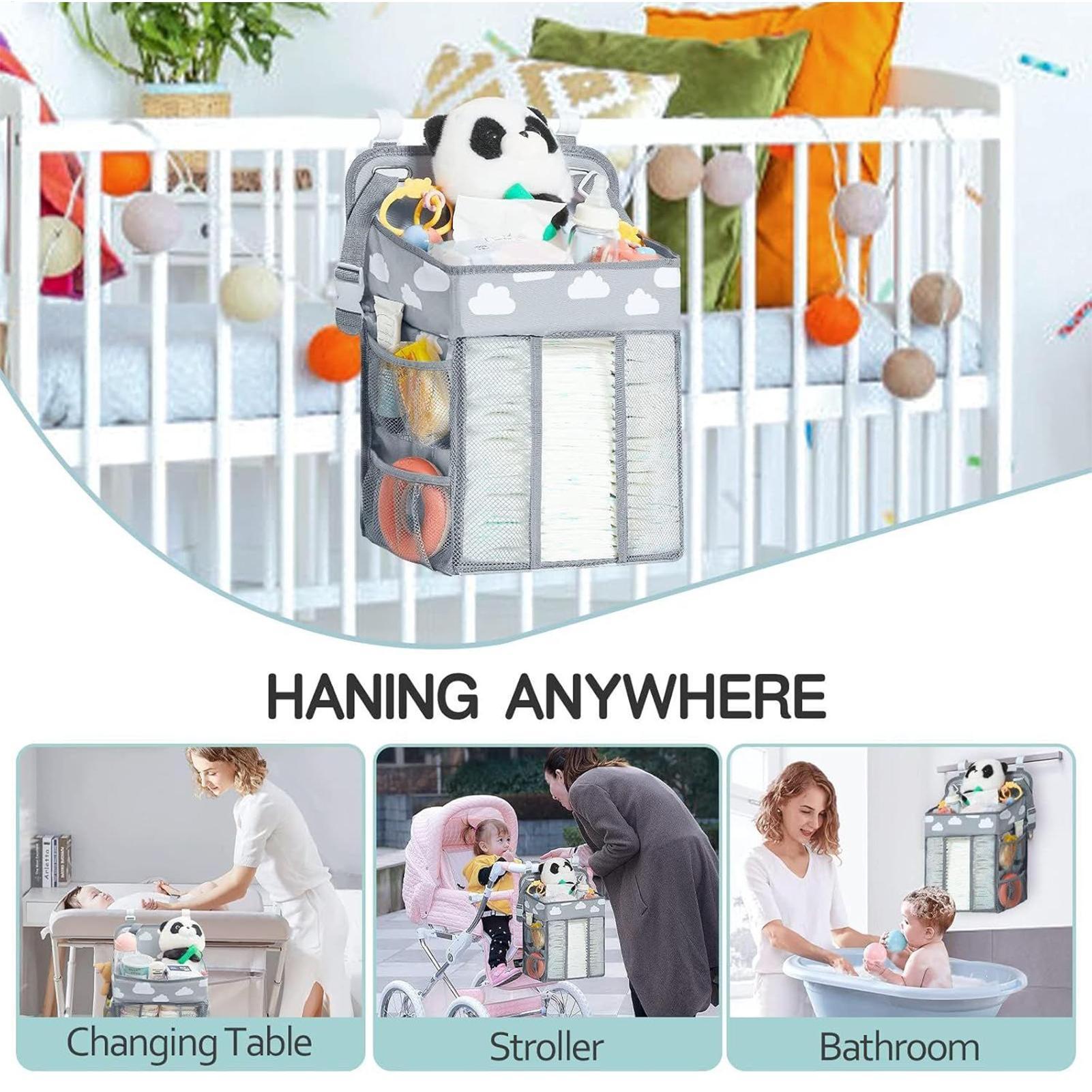 Crib Diaper Organizer Waterpro - Baby Nursery Organizer avis et prix
