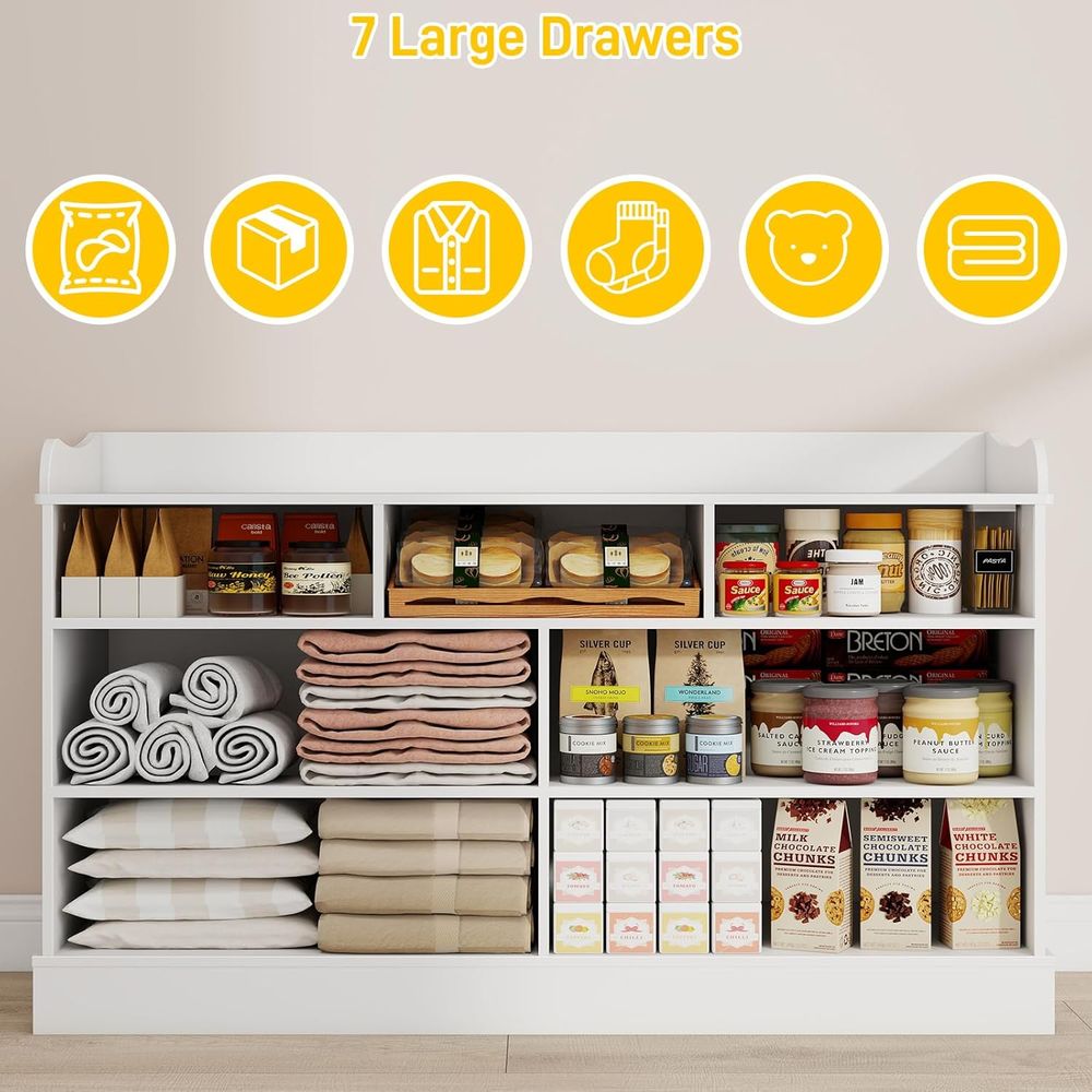 7-Drawer Kids Dresser, Changin - Baby Nursery Dresser Changing Table avis et prix