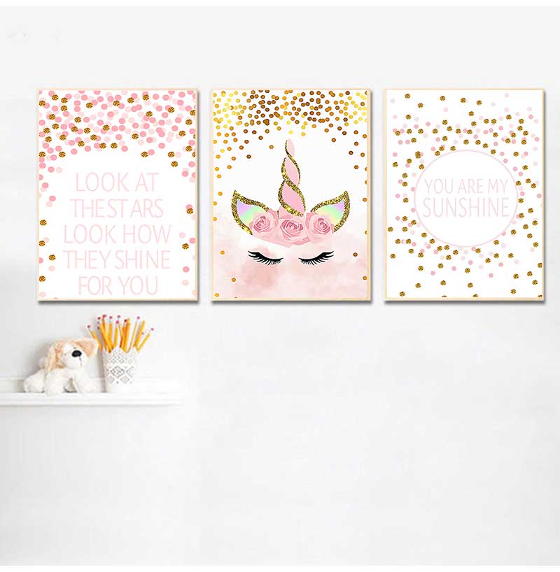 Decorative Picture Baby Girl B - Baby Nursery Quotes avis et prix