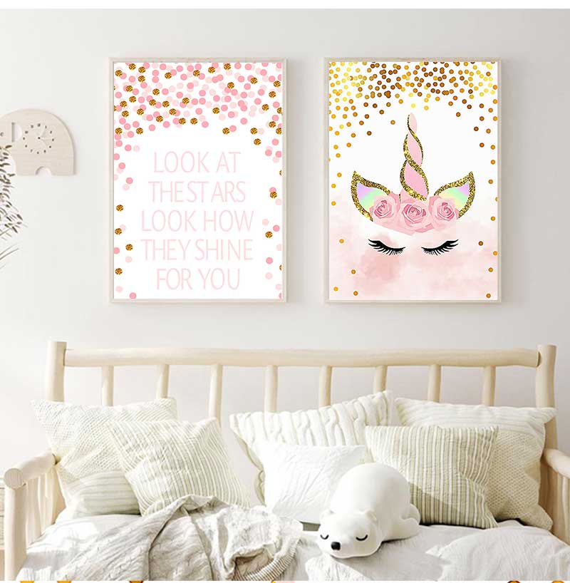 Decorative Picture Baby Girl B - Baby Nursery Quotes avis et prix