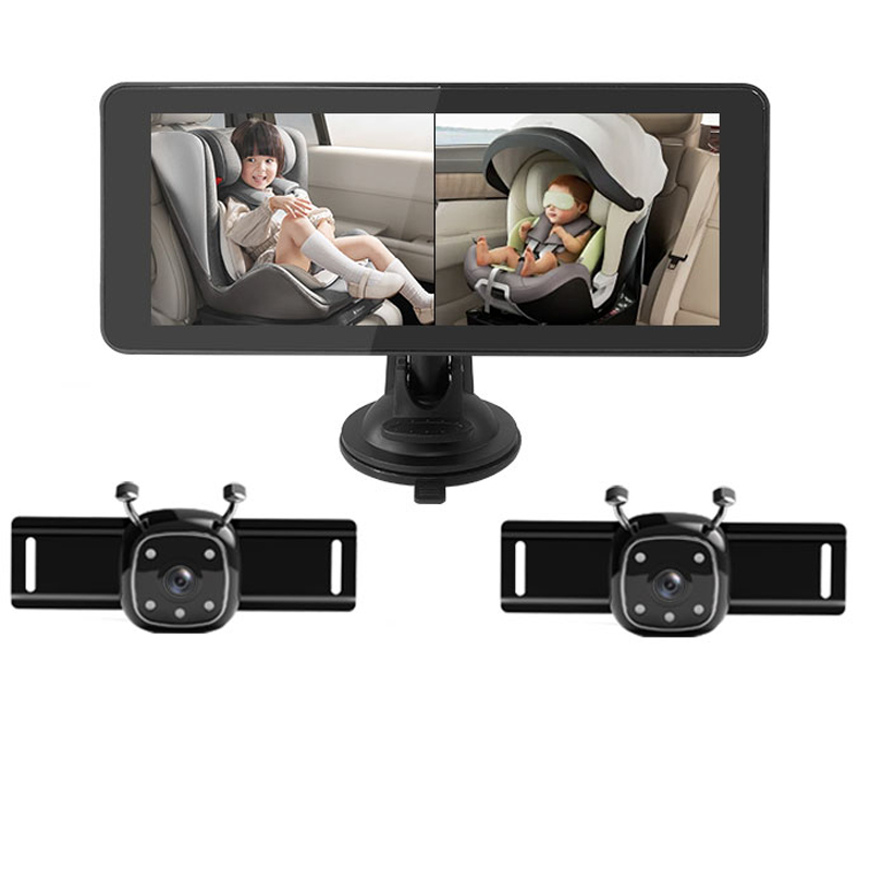 HD 2CH Baby Car Camera, 6.86 I - Baby Monitor Split Screen avis et prix