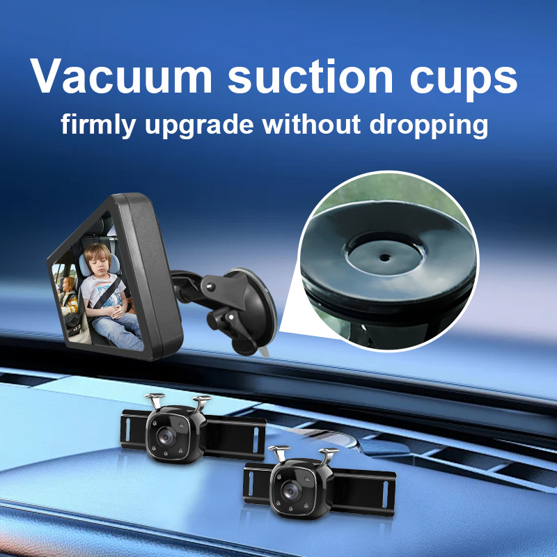 HD 2CH Baby Car Camera, 6.86 I - Baby Monitor Split Screen avis et prix