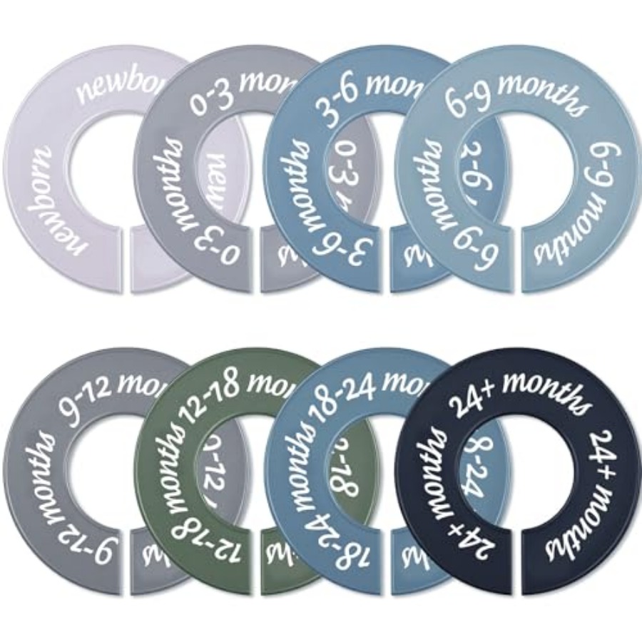 8 Pcs Baby Closet Dividers, Gi - Baby Nursery Organizer avis et prix