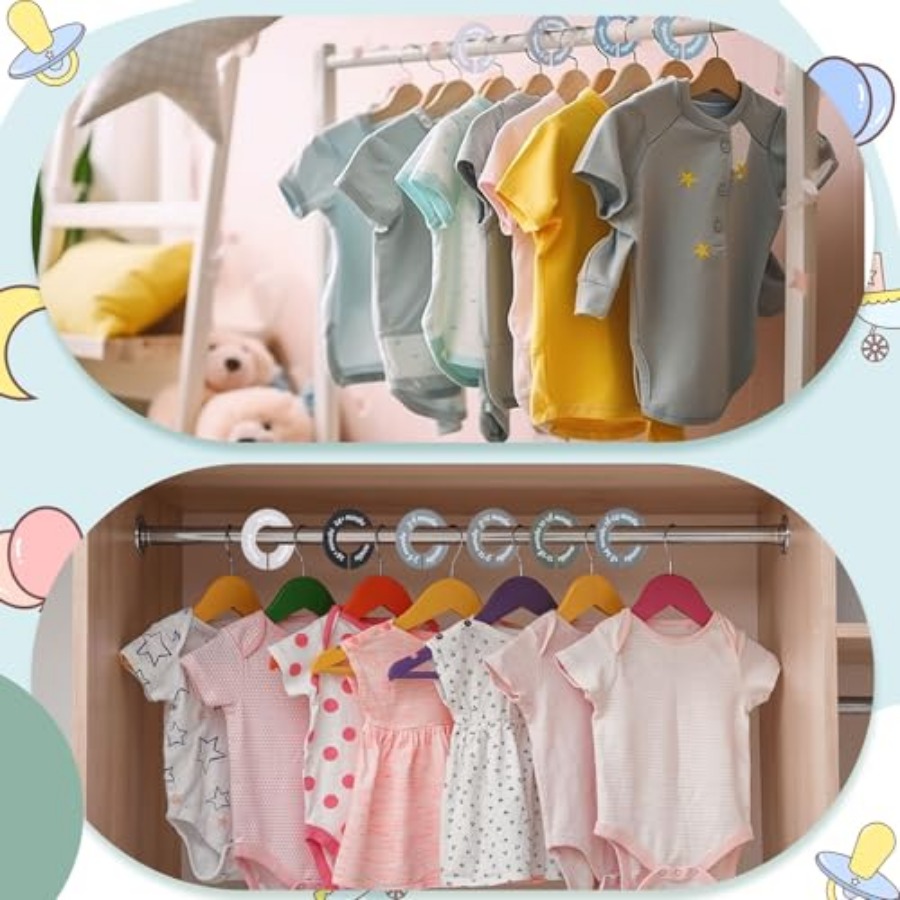 8 Pcs Baby Closet Dividers, Gi - Baby Nursery Organizer avis et prix