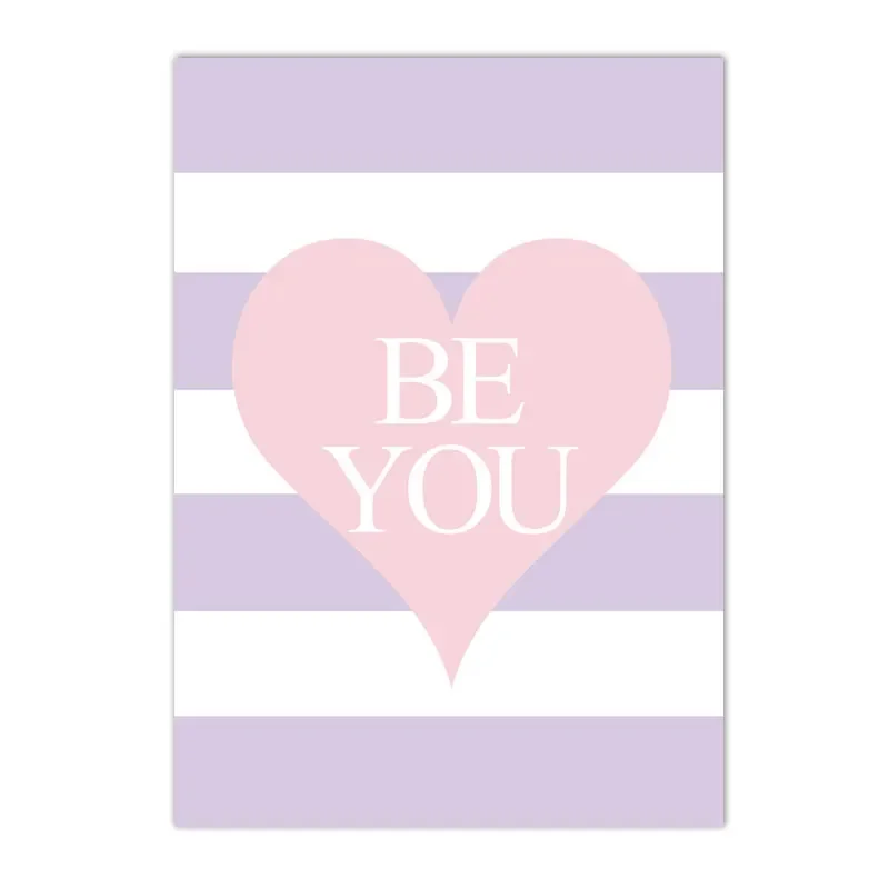 Pink Unicorn Rainbow Love Hear - Baby Nursery Quotes avis et prix