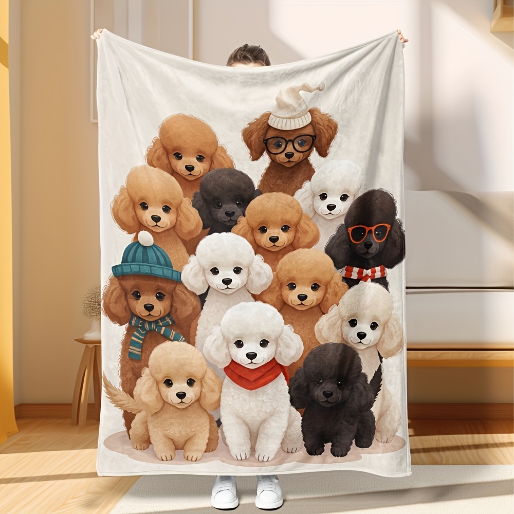 Fluffy Dog Friends Blanket Thr - Baby Nursery Decor Ideas avis et prix