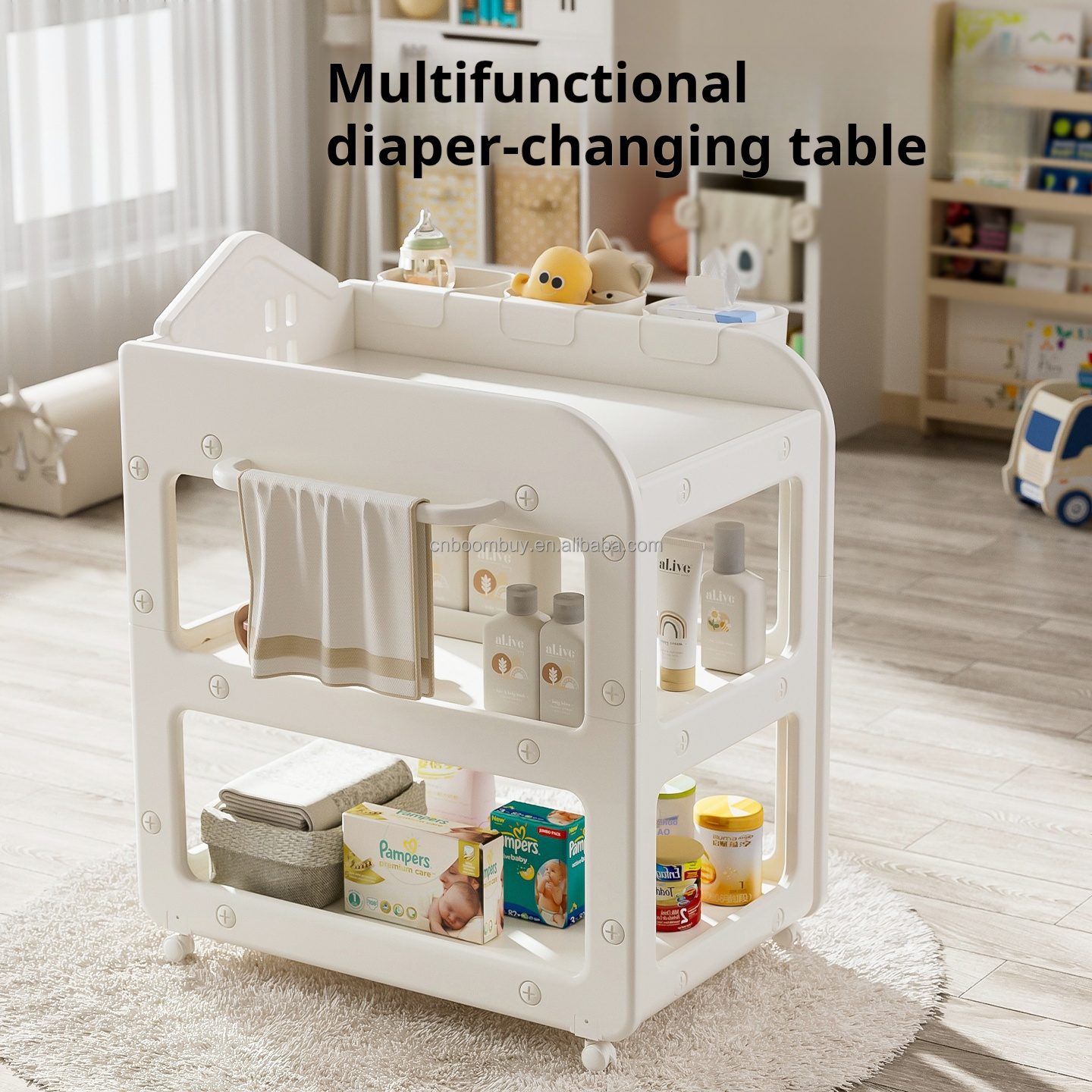 Modern Portable Baby Diaper Ch - Baby Nursery Dresser Changing Table avis et prix