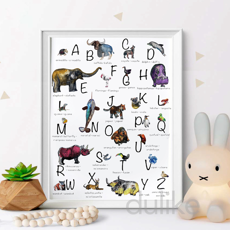 Spanish Kids Bedroom Art Decor - Baby Nursery Quotes avis et prix