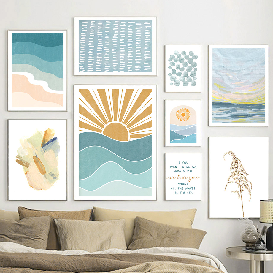 Sunrise Sunset Beach Ocean Quo - Baby Nursery Quotes avis et prix