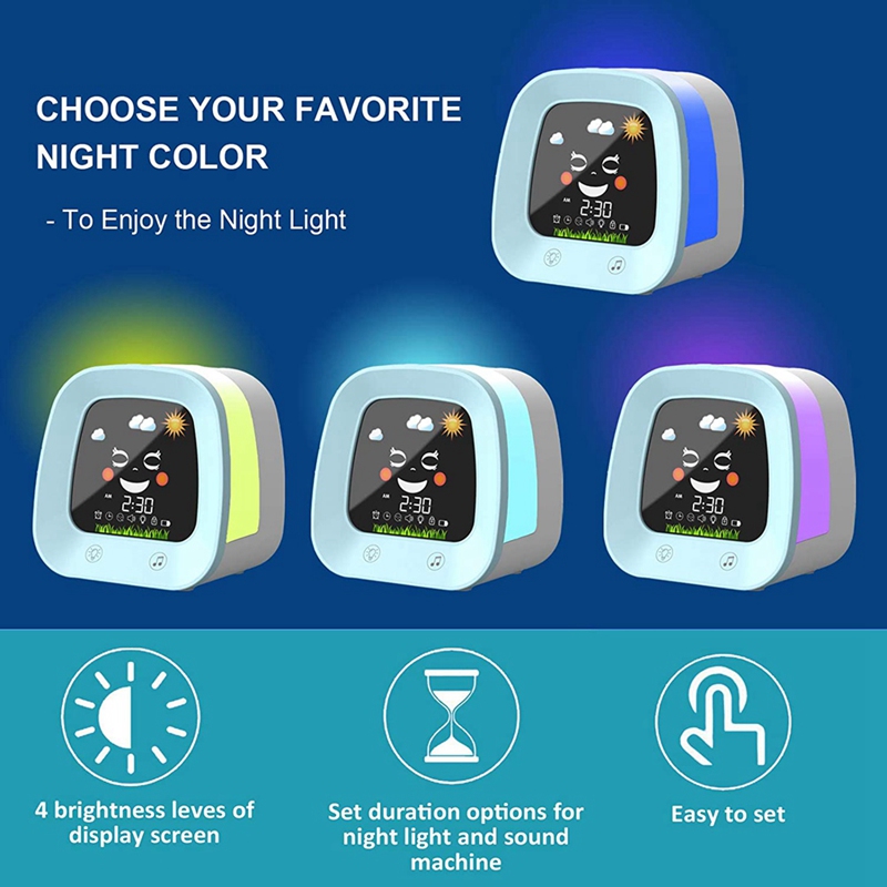 1 Set Children's Sleep Trainer - Sound Sleep Trainer Clock avis et prix