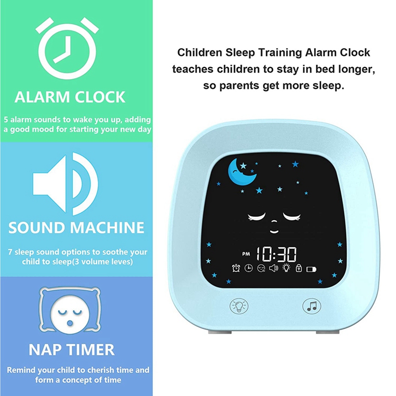 1 Set Children's Sleep Trainer - Sound Sleep Trainer Clock avis et prix