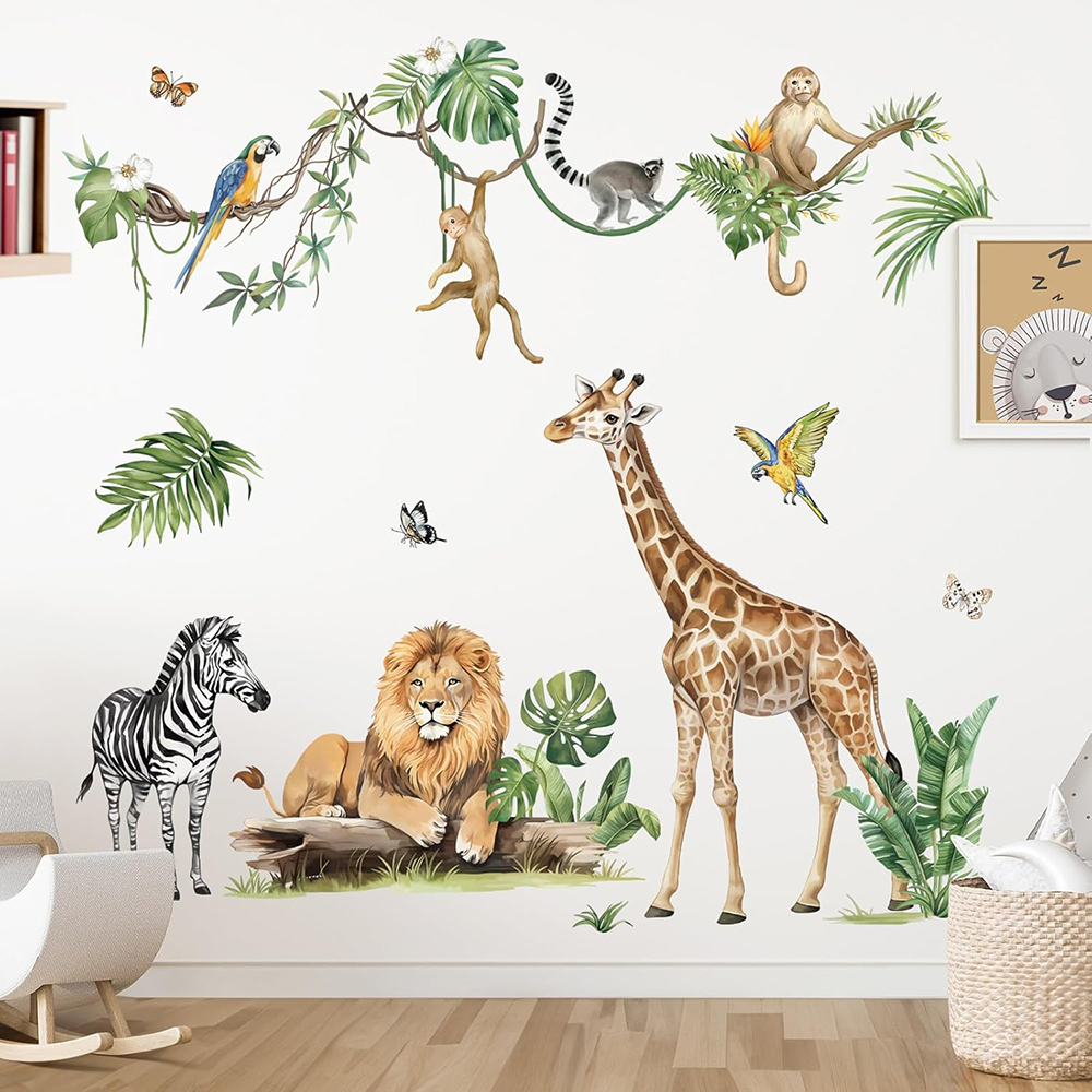 Large Jungle Animal Tropical L - Baby Nursery Set Furniture avis et prix