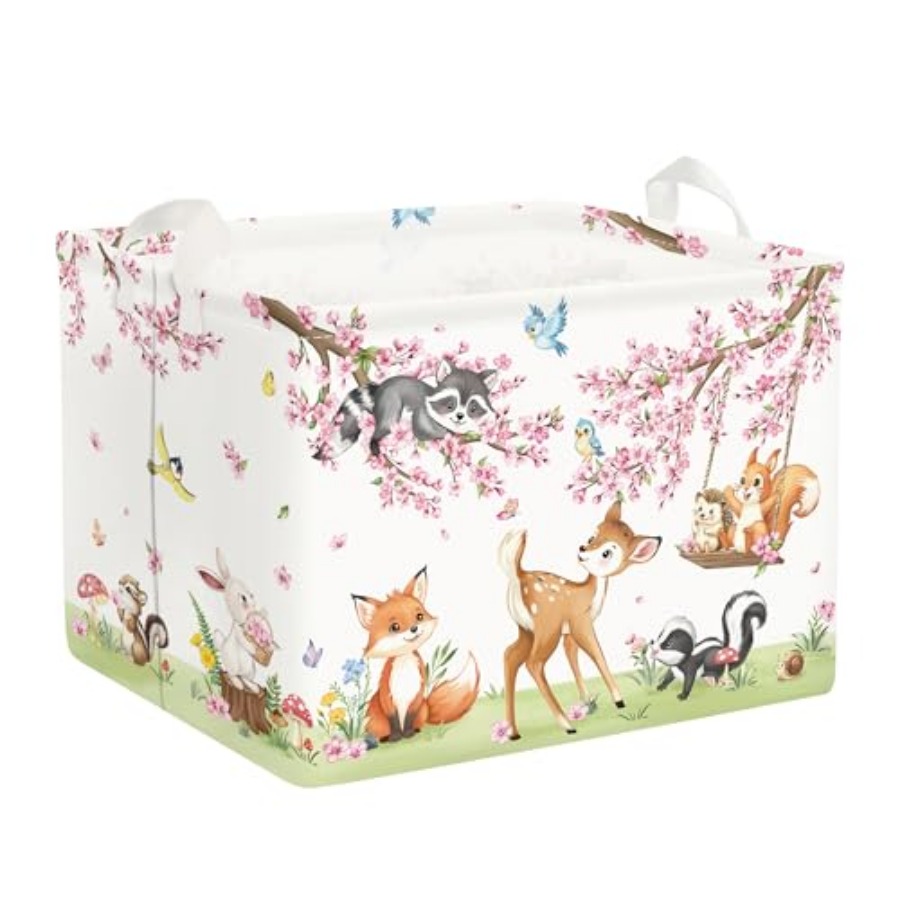 Forest Animal Baby Storage Bas - Baby Nursery Organizer avis et prix