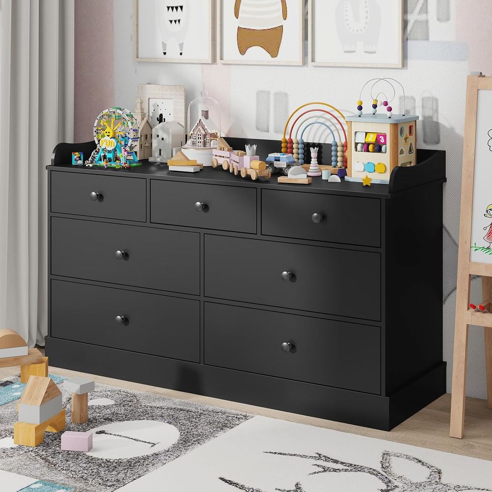Children's 7-Drawer Dresser, C - Baby Nursery Dresser Changing Table avis et prix