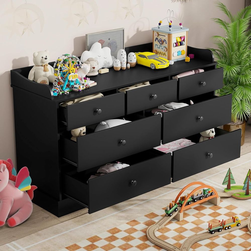 Children's 7-Drawer Dresser, C - Baby Nursery Dresser Changing Table avis et prix