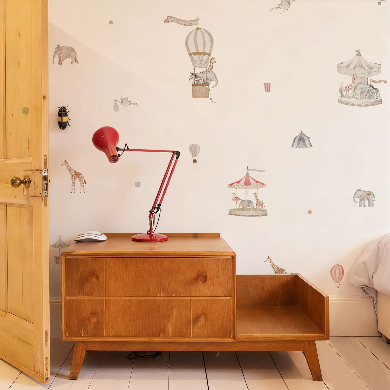 Retro Watercolor Wonderful Enc - Baby Nursery Set Furniture avis et prix