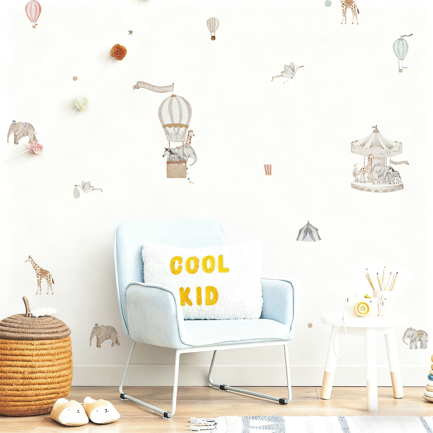 Retro Watercolor Wonderful Enc - Baby Nursery Set Furniture avis et prix