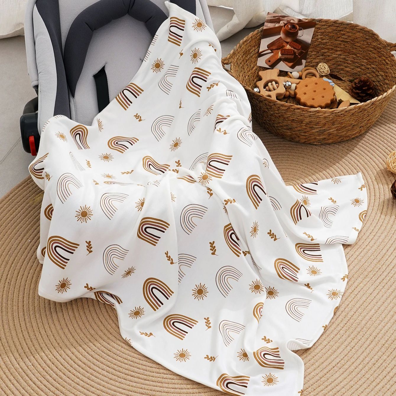 Elinfant Newborn Bamboo Receiv - Baby Nursery Essentials avis et prix