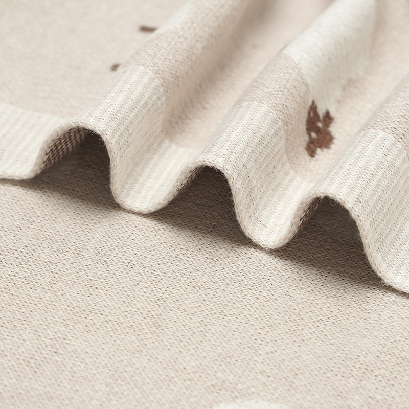 Cute Sheep Print Muslin Newbor - Swaddle Blanket Muslin avis et prix