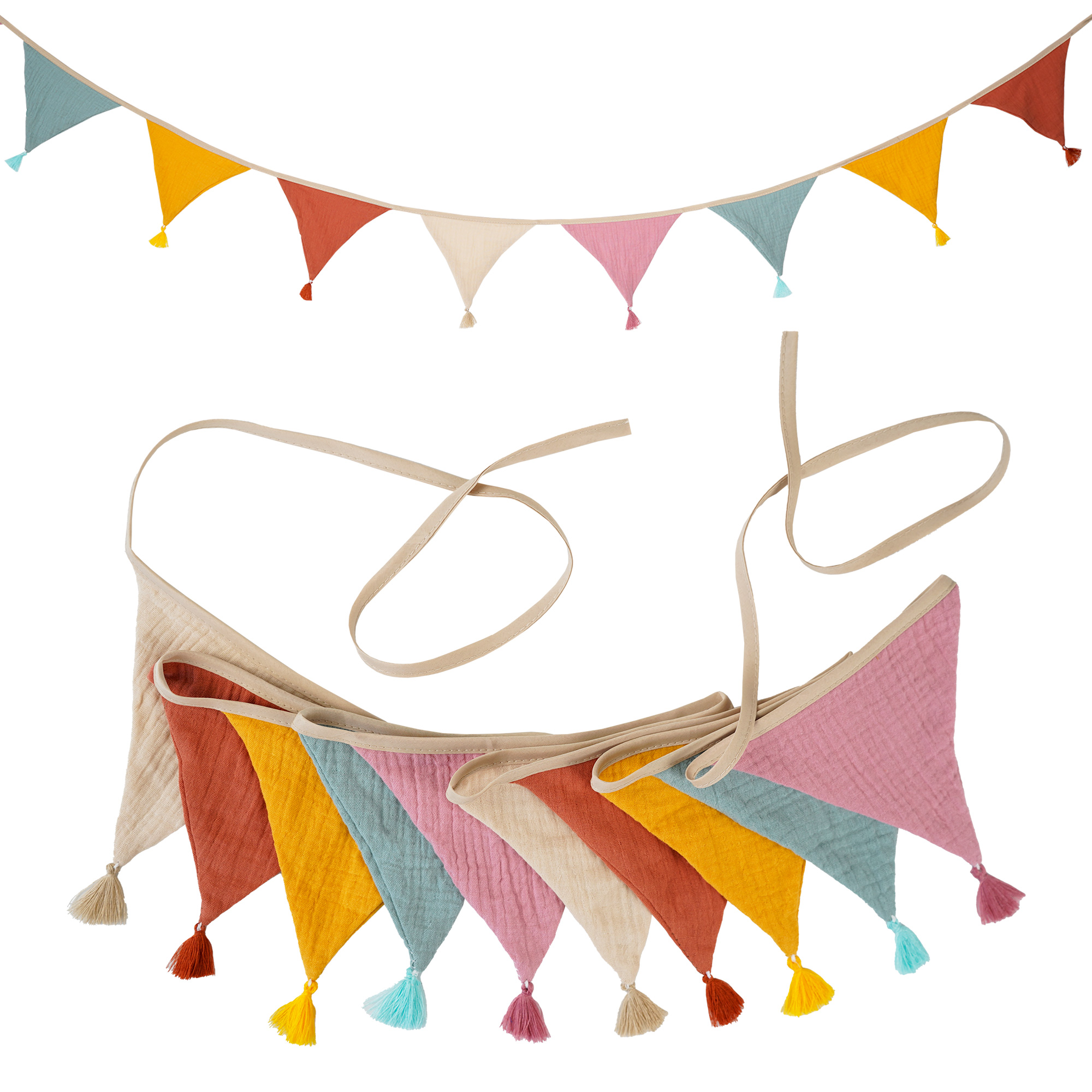 2.6M/8.5FT Nursery Fabric Bunt - Baby Nursery Home avis et prix