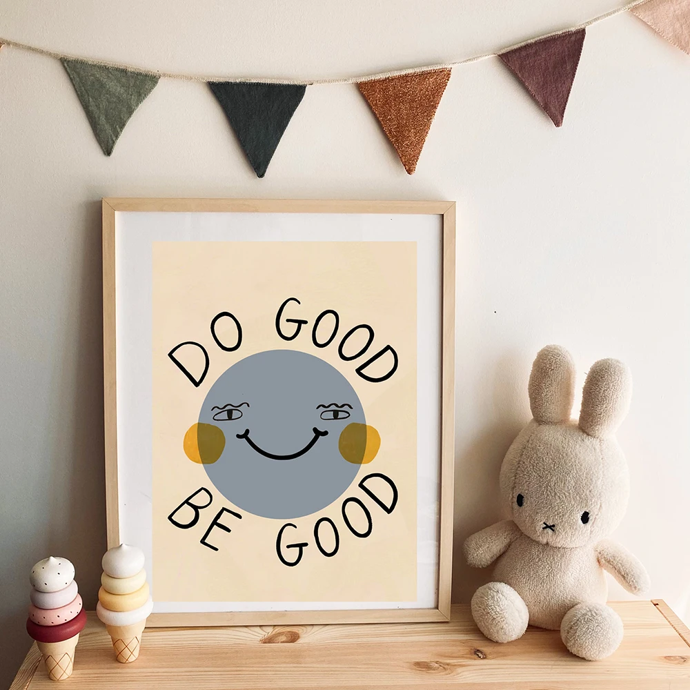 1PC Frameless Funny Cartoon Ra - Baby Nursery Quotes avis et prix