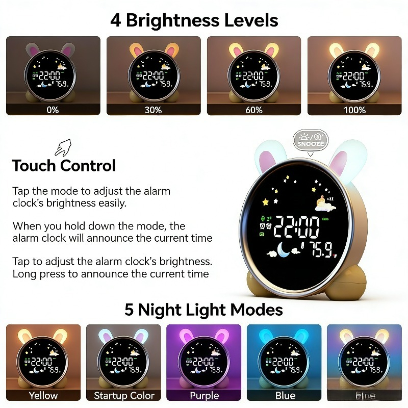 Kids Alarm Clock Ready to Rise - Sound Sleep Trainer Clock avis et prix