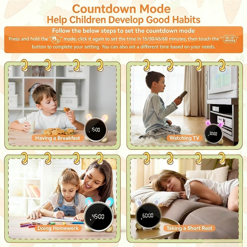 Kids Alarm Clock Ready to Rise - Sound Sleep Trainer Clock avis et prix
